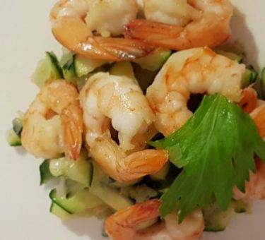 TRaiteur Marseille Dimitri Salade de Crevettes