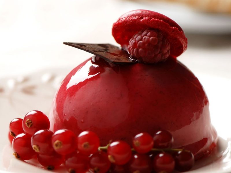 dessert de fruits rouges dimitri marseille